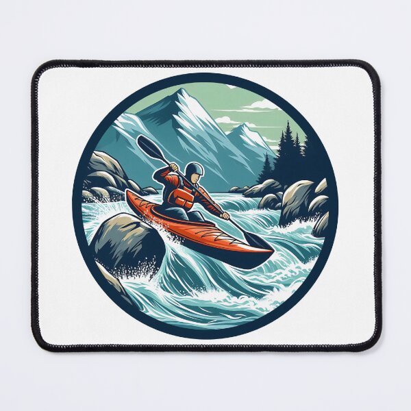 Item preview, Whitewater kayaking designed and sold by Red-forever.