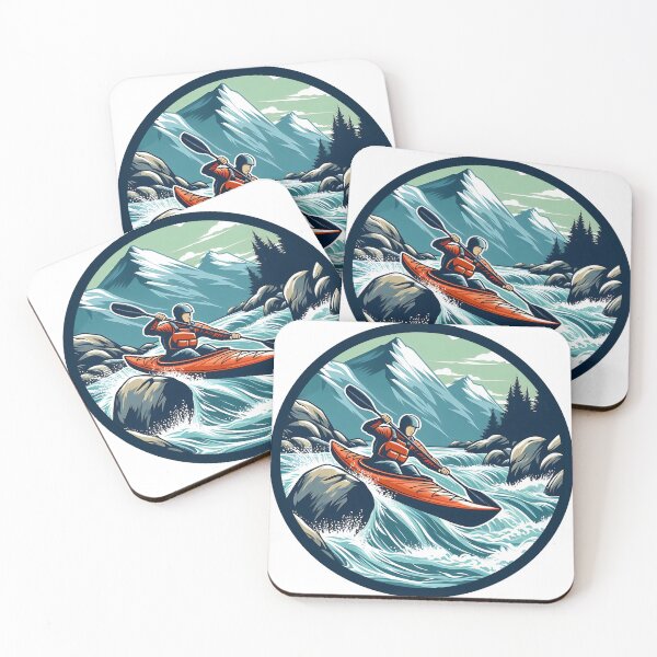 Item preview,  Whitewater kayaking designed and sold by Red-forever.