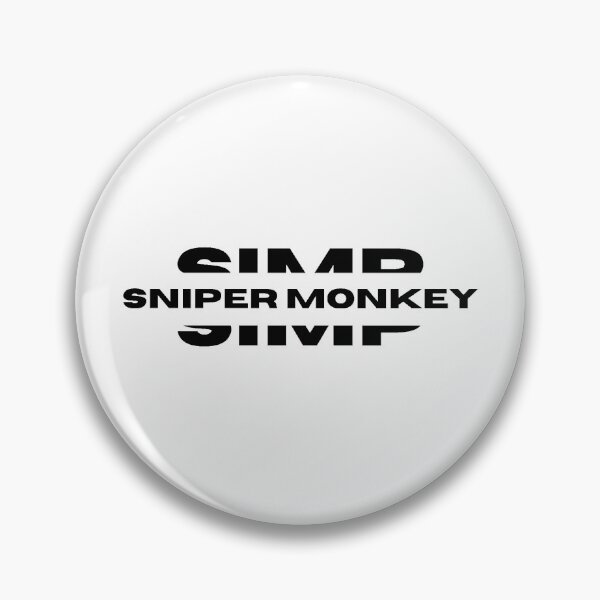 Item preview, Sniper Monkey Black designed and sold by rainb0w0tter.