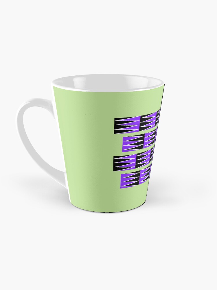 Thumbnail 3 of 4, Coffee Mug, Gliding Patterns: The Anomalous Motion Illusion designed and sold by GianniSarcone.