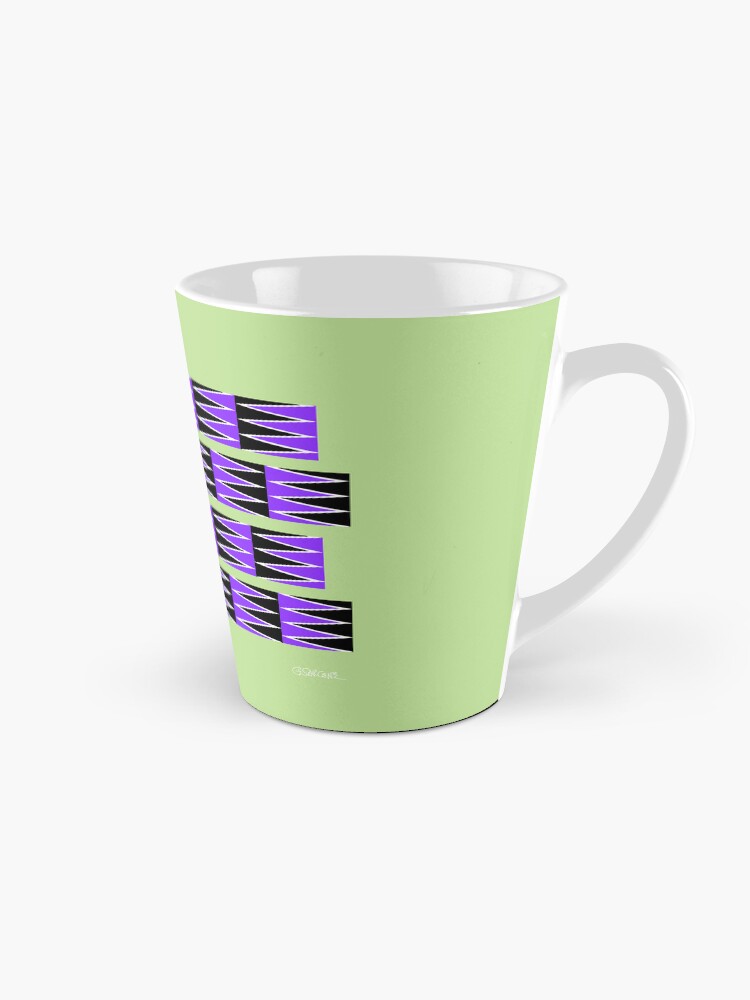 Thumbnail 1 of 4, Coffee Mug, Gliding Patterns: The Anomalous Motion Illusion designed and sold by GianniSarcone.
