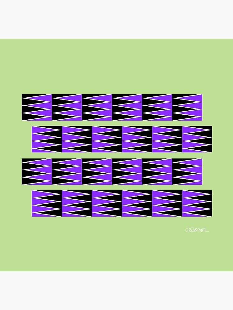 Thumbnail 4 of 4, Pillow, Gliding Patterns: The Anomalous Motion Illusion designed and sold by GianniSarcone.