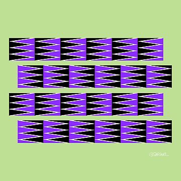 Artwork thumbnail, Gliding Patterns: The Anomalous Motion Illusion by Gianni A. Sarcone