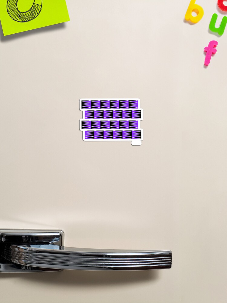 Thumbnail 1 of 3, Magnet, Gliding Patterns: The Anomalous Motion Illusion designed and sold by GianniSarcone.