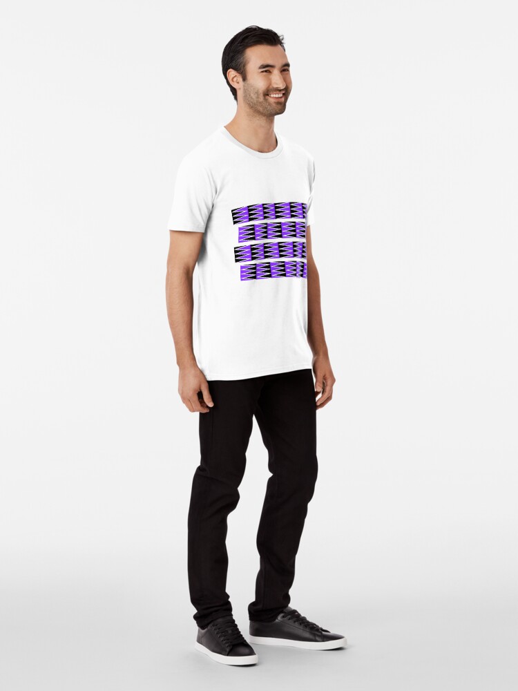 Thumbnail 3 of 6, Premium T-Shirt, Gliding Patterns: The Anomalous Motion Illusion designed and sold by GianniSarcone.