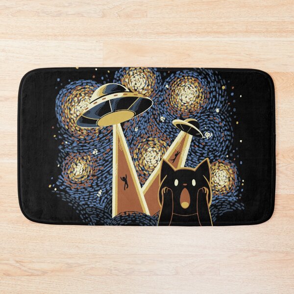 Item preview, Alien Invasion Cat Scream by Tobe Fonseca designed and sold by Tobe Fonseca®.