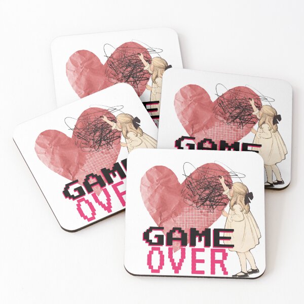 Item preview, Game Over Heart designed and sold by jessnieves.