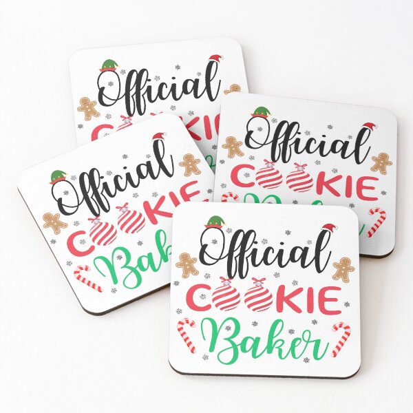 Item preview, Official Cookie Baker Funny Christmas Couples Matching Gift For Men Women designed and sold by Dabbing Turtle Designs.
