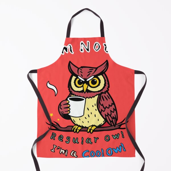 Item preview, I'm Not a Regular Owl, I'm a Cool Owl - Funny Coffee T-Shirt designed and sold by CoolEnthusias.