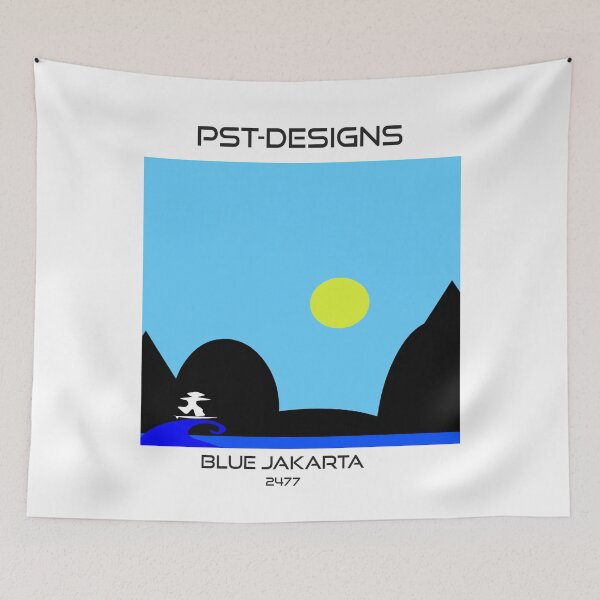 Item preview, Blue Jakarta No.2477 designed and sold by porfysoundtrack.