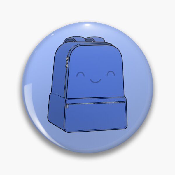 Item preview, Cute Backpack with Smiley Face designed and sold by BaconPancakes21.