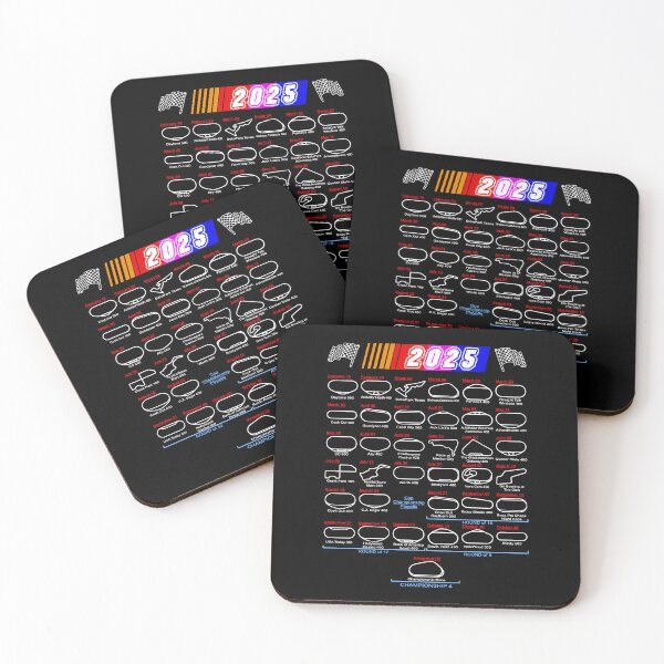 Item preview, Schedule Nascar Cup Series 2025 designed and sold by ideasfinder.