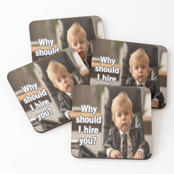 Item preview, Why Should I Hire You? designed and sold by Surreallytee.