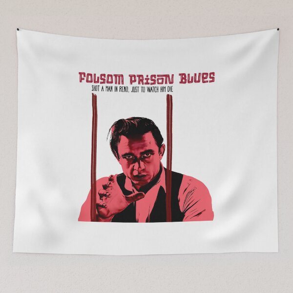 Item preview, Johnny Cash in Folsom Prison Blues designed and sold by geetarv.