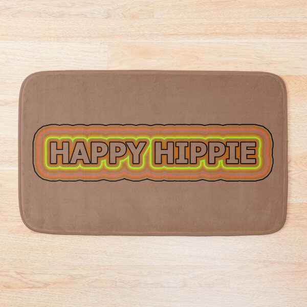 Item preview, Happy Hippie Words Earthy Tones Hippie Vibes Retro Lines 2 of 4 designed and sold by Beachy.