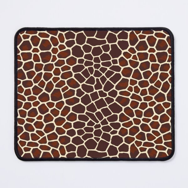 Item preview, Brown and Black Giraffe Spot Print designed and sold by aprilsims.