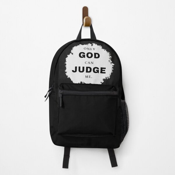Item preview, ONLY GOD CAN JUDGE ME - BLACK AND WHITE - motivational/ inspirational/ spiritual quotes designed and sold by TishCO.