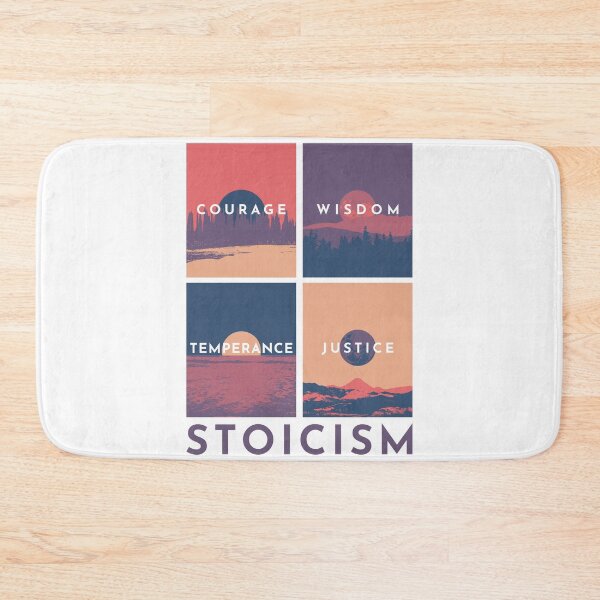 Item preview, The Four Virtues Stoicism designed and sold by TKsuited.