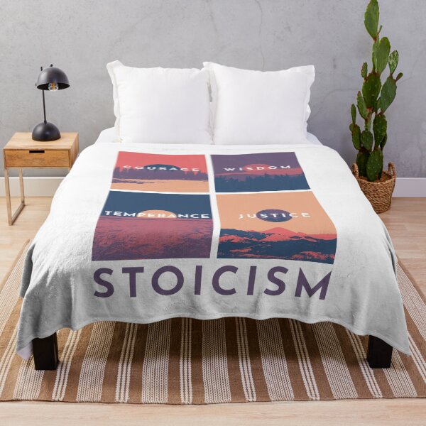 Item preview, The Four Virtues Stoicism designed and sold by TKsuited.
