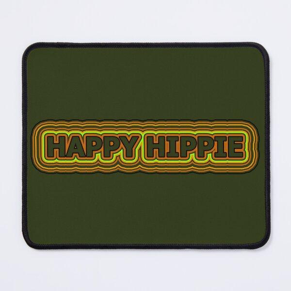Item preview, Happy Hippie Words Earthy Tones Hippie Vibes Retro Lines 4 of 4 designed and sold by Beachy.