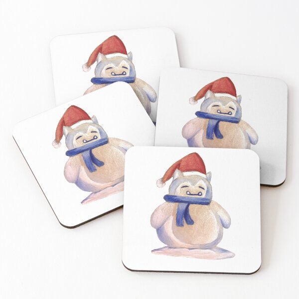 Item preview, Snorlax Christmas designed and sold by kyravreeland.