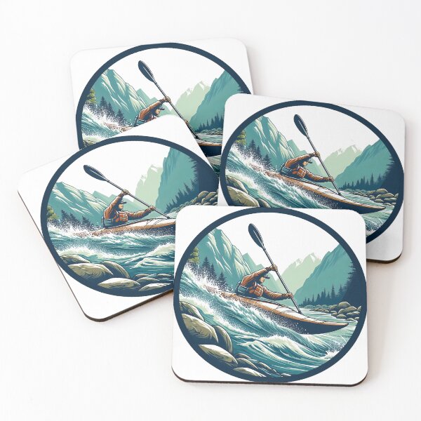 Item preview, Whitewater kayaking designed and sold by Red-forever.
