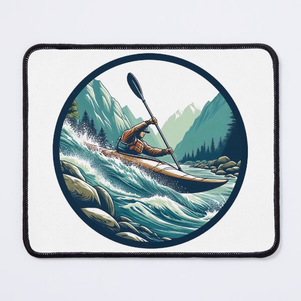 Item preview, Whitewater kayaking designed and sold by Red-forever.