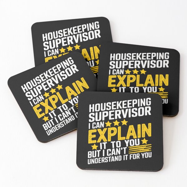 Item preview, Housekeeping Supervisor I Can To designed and sold by blackkramla.