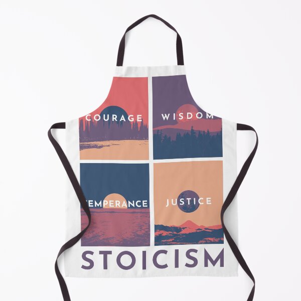 Item preview, The Four Virtues Stoicism designed and sold by TKsuited.