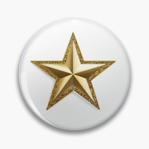 Item preview, Gold Christmas star designed and sold by I-R-A.