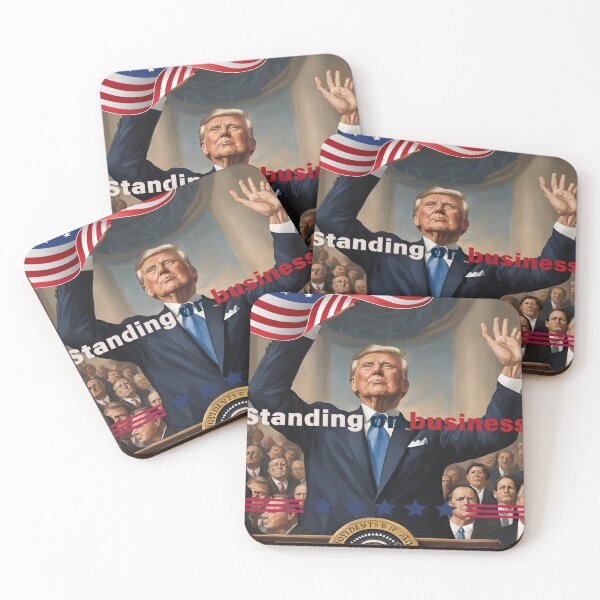 Item preview, Donald Trump Standing on Bussiness Gifts designed and sold by Urbancamco.