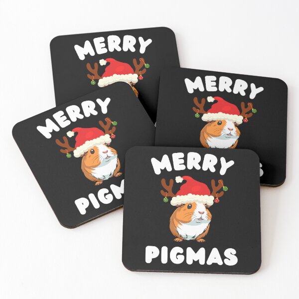 Item preview, Guinea Funny Guinea Pig Christmas Reindeer Christmas Lights, Merry Pigmas Funny Pig Lover Christmas designed and sold by Dabbing Turtle Designs.