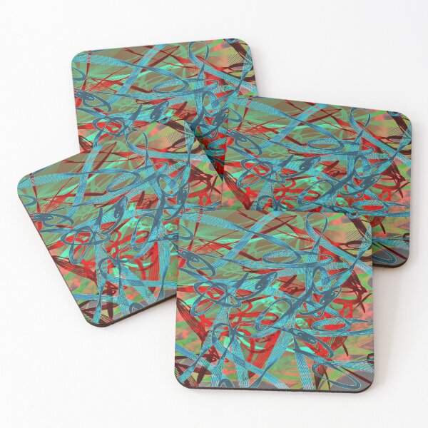 Item preview, Colorful Modern Abstract Art, Original Print designed and sold by dwjart.