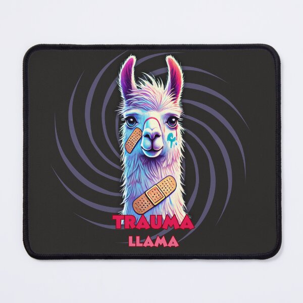 Item preview, Trauma LLama designed and sold by Crafty Capers Drift.