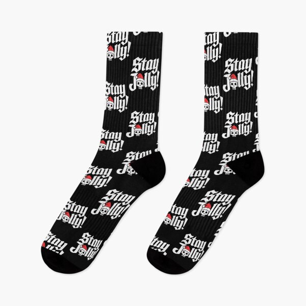 Item preview, Stay Jolly - Death Metal Emo Font Rock Christmas designed and sold by CottonGarb.