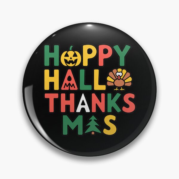 Item preview, Happy HalloThanksMas - Festive Holiday Mashup designed and sold by ShmoneyFace.
