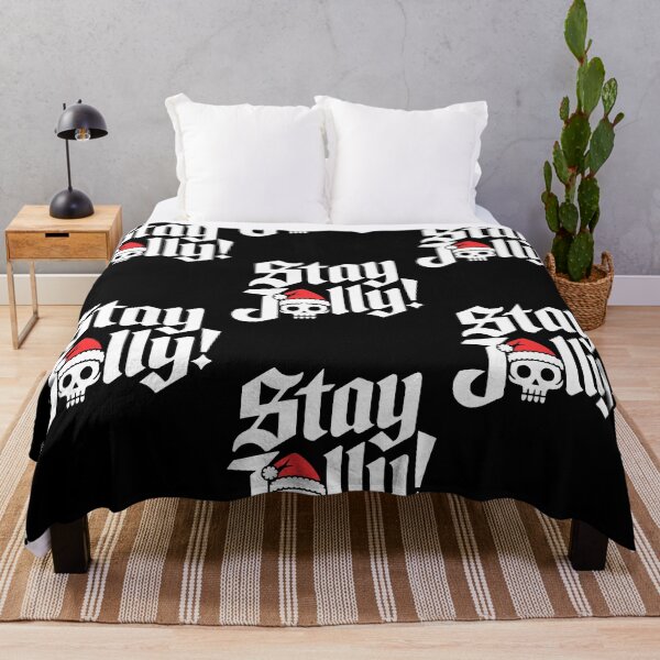 Item preview, Stay Jolly - Death Metal Emo Font Rock Christmas designed and sold by CottonGarb.
