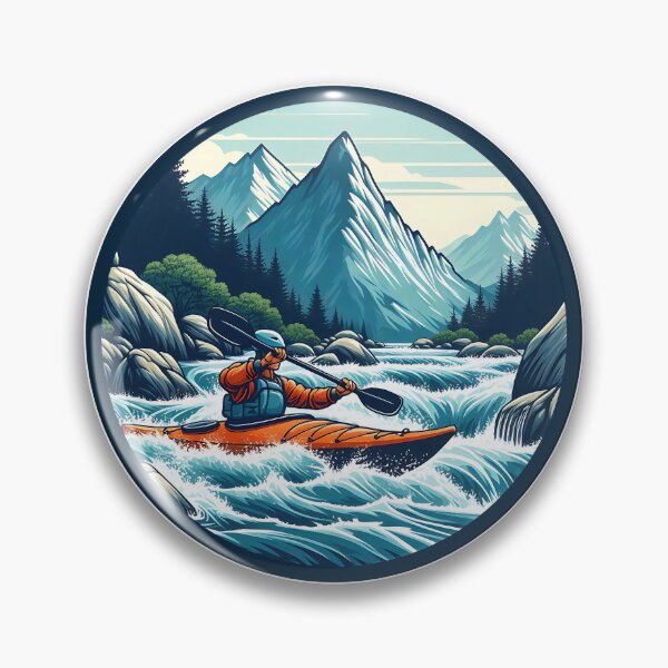 Item preview, Whitewater kayaking designed and sold by Red-forever.
