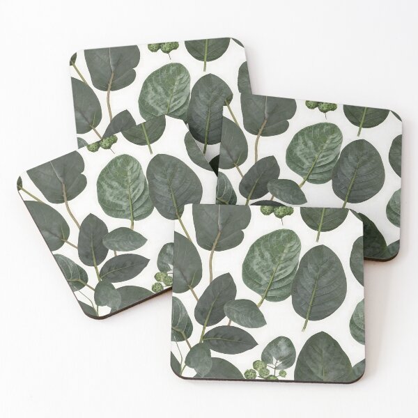 Item preview, Eucalyptus - Natural leaf pattern designed and sold by Fab-Haven.