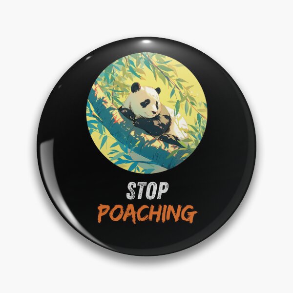 Item preview, Stop poaching Giant panda designed and sold by SMARTKIT  DESIGNAGENCY.