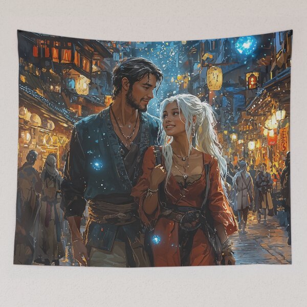 Item preview, Enchanted Allies: A Tale of Magic and Loyalty designed and sold by oanaunciuleanu.