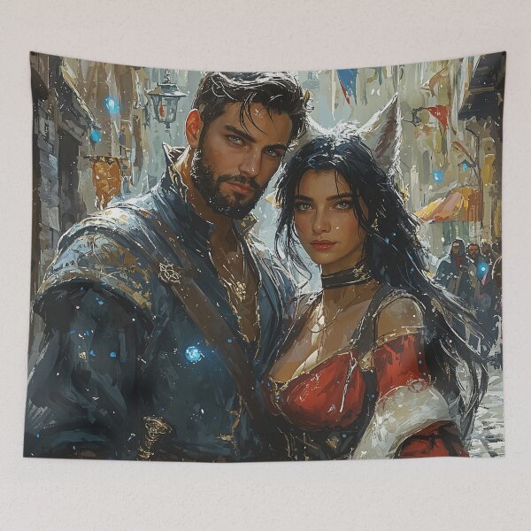 Item preview, Enchanted Allies: A Tale of Magic and Loyalty designed and sold by oanaunciuleanu.