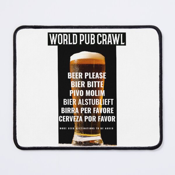 Item preview, World Pub Crawl designed and sold by Boggy62.