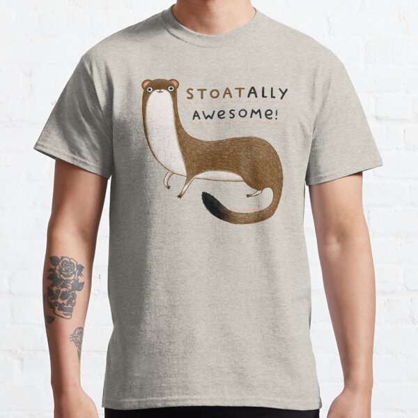 Item preview, Stoatally Awesome! designed and sold by Sophie Corrigan.