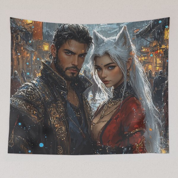 Item preview, Enchanted Allies: A Tale of Magic and Loyalty designed and sold by oanaunciuleanu.