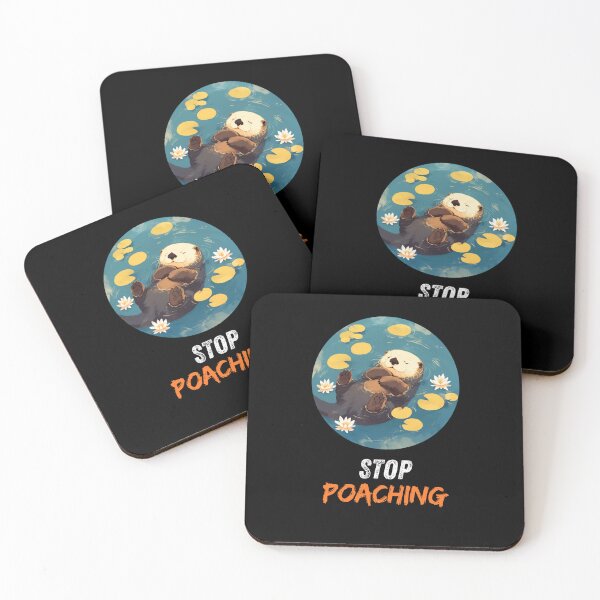 Item preview, Stop poaching Giant Otter designed and sold by SMARTKIT  DESIGNAGENCY.