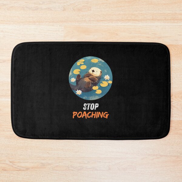 Item preview, Stop poaching Giant Otter designed and sold by SMARTKIT  DESIGNAGENCY.