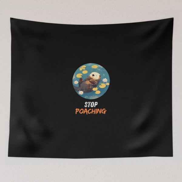 Item preview, Stop poaching Giant Otter designed and sold by SMARTKIT  DESIGNAGENCY.