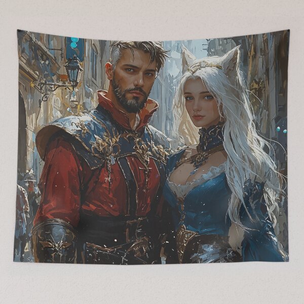 Item preview, Enchanted Allies: A Tale of Magic and Loyalty designed and sold by oanaunciuleanu.