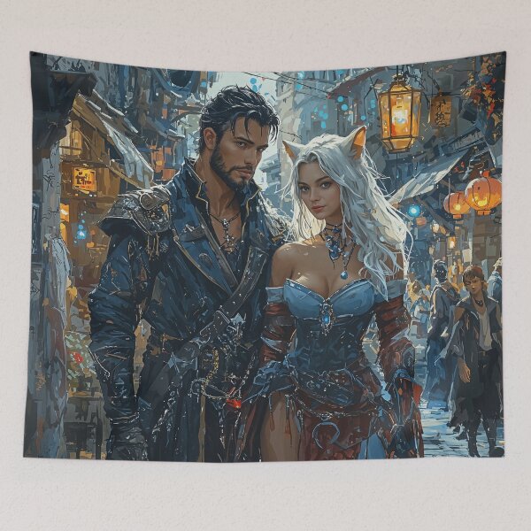 Item preview, Enchanted Allies: A Tale of Magic and Loyalty designed and sold by oanaunciuleanu.